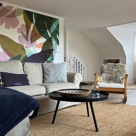 100 Qm Solgard Mit Balkon Ueber Den Daechern Toennings, Nahe St Peter Ording Und Der Nordsee Tönning